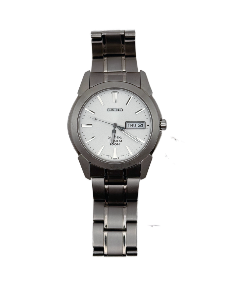 SGG731P1 Titanium Day‑Date  – Silber, Saphirglas