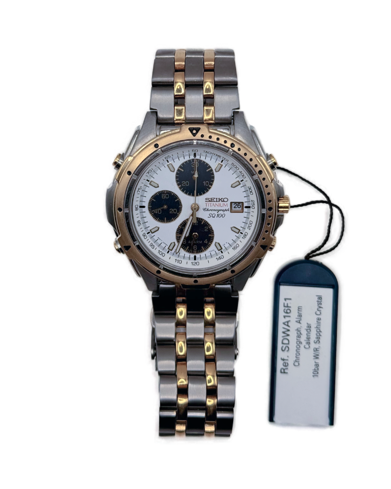 SDWA16F1 Titanium Chronograph Alarm SQ100