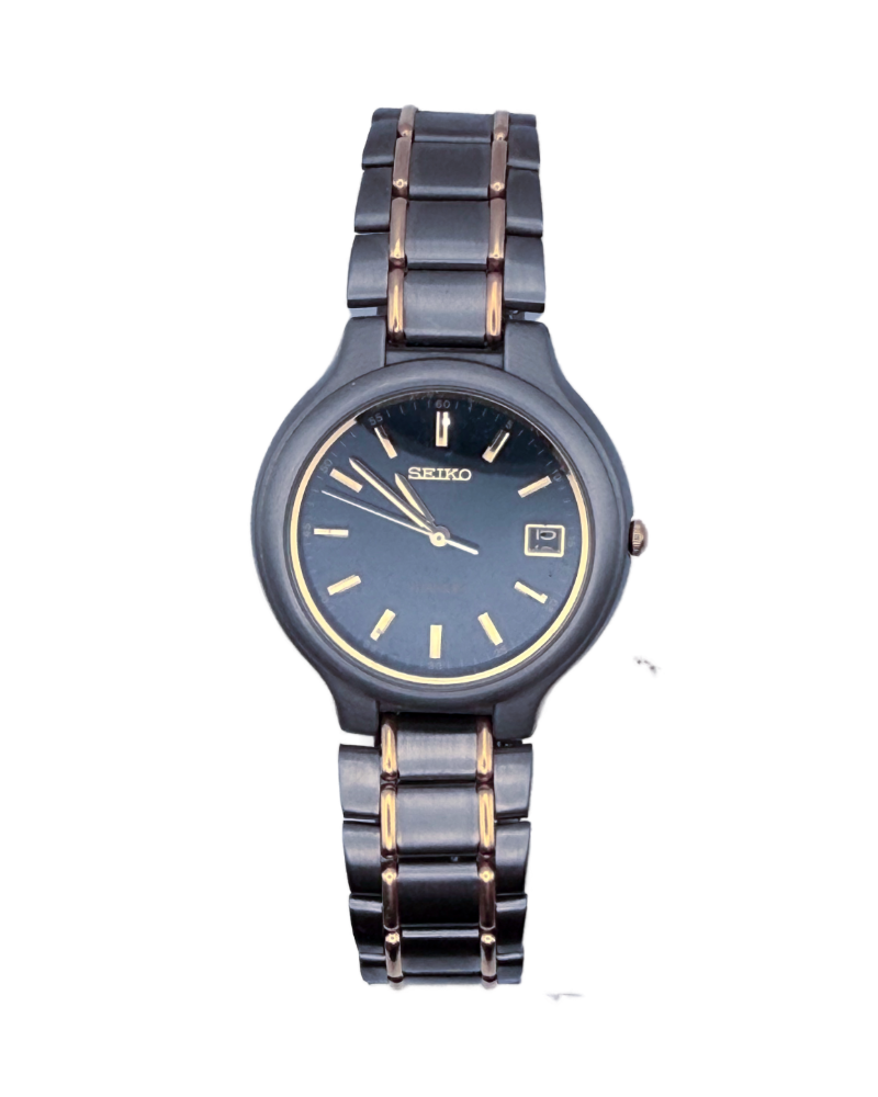 Titanium Two‑Tone  – Schwarz, Gold‑Akzente