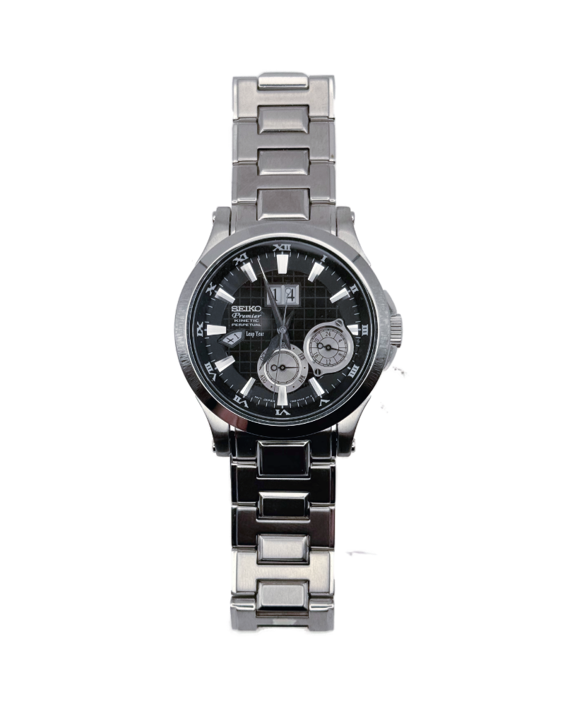 Premier Kinetic Perpetual  – Edelstahl Schwarz