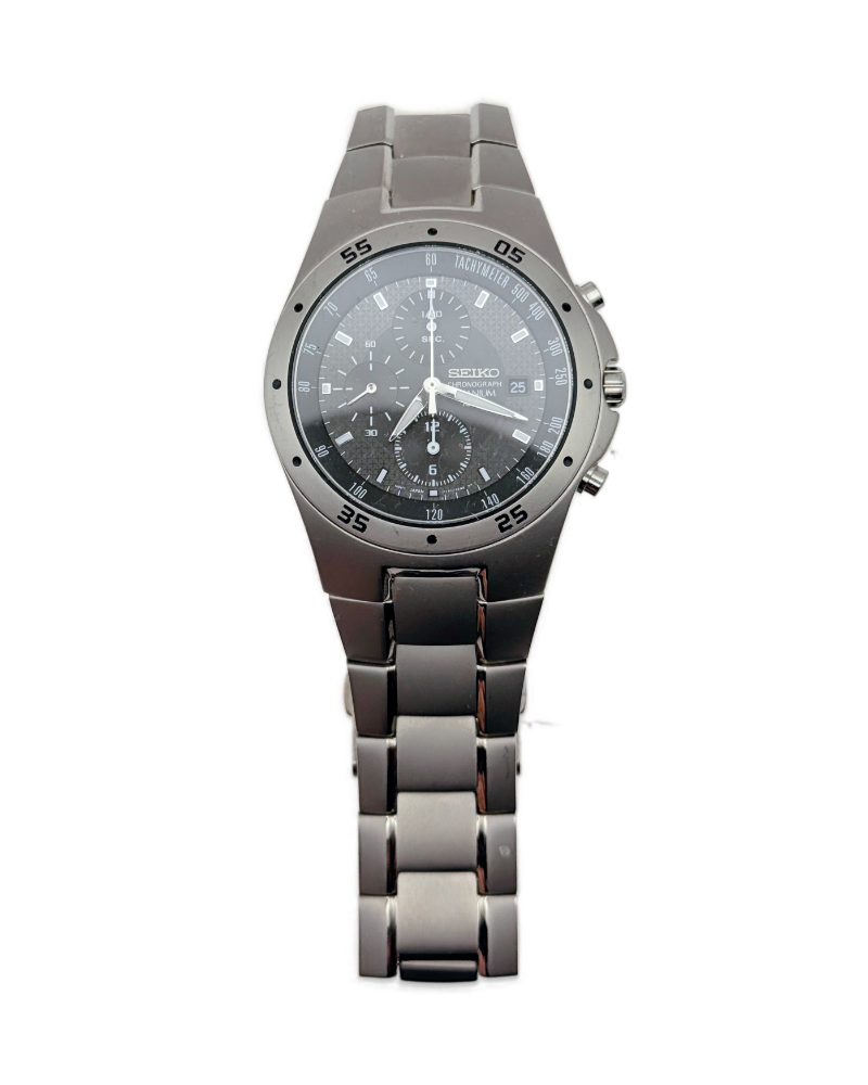 Titanium Chronograph  – Grau, Tachymeter