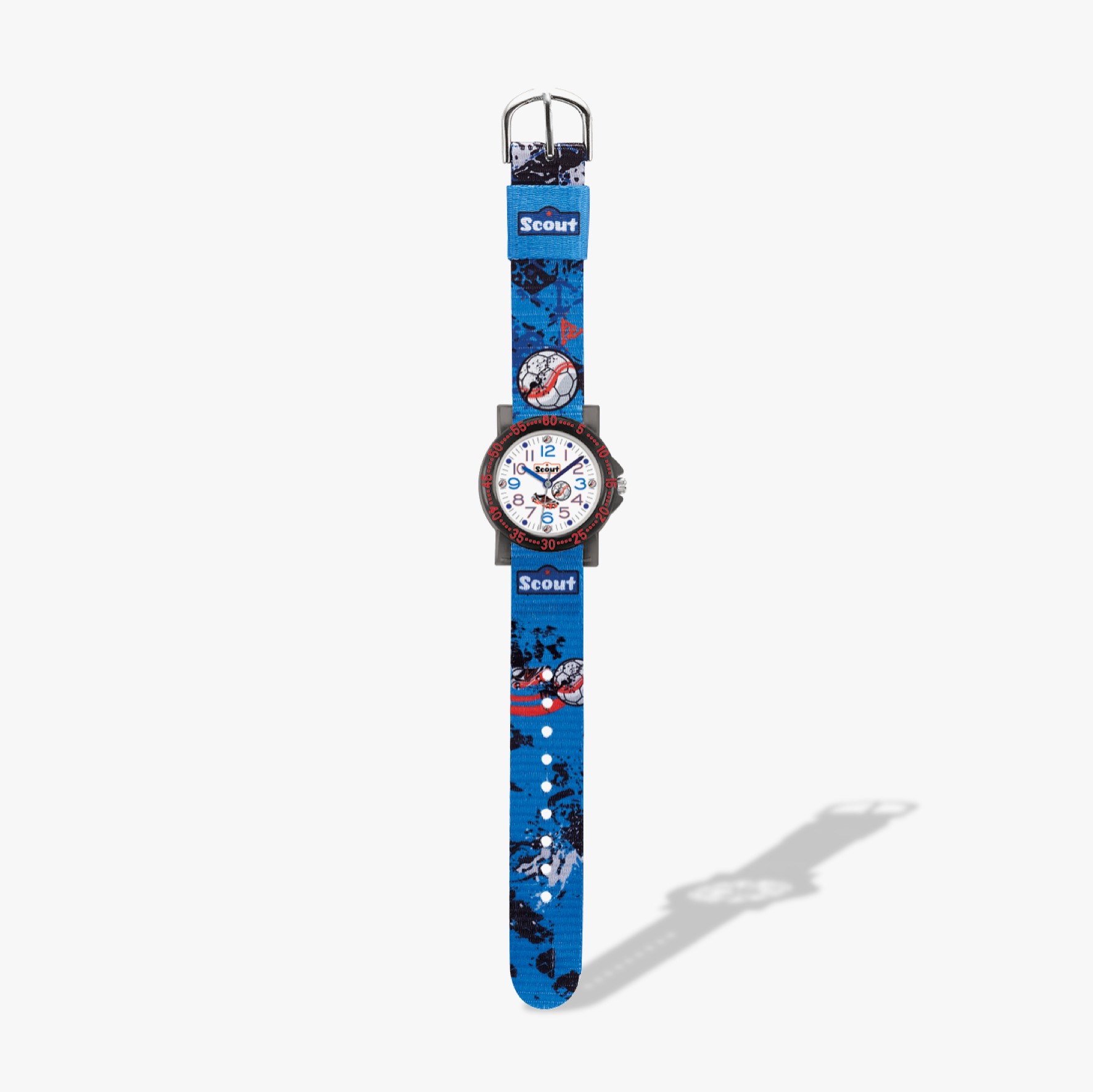 280375009 Kinderuhr mit Fußball Motiv