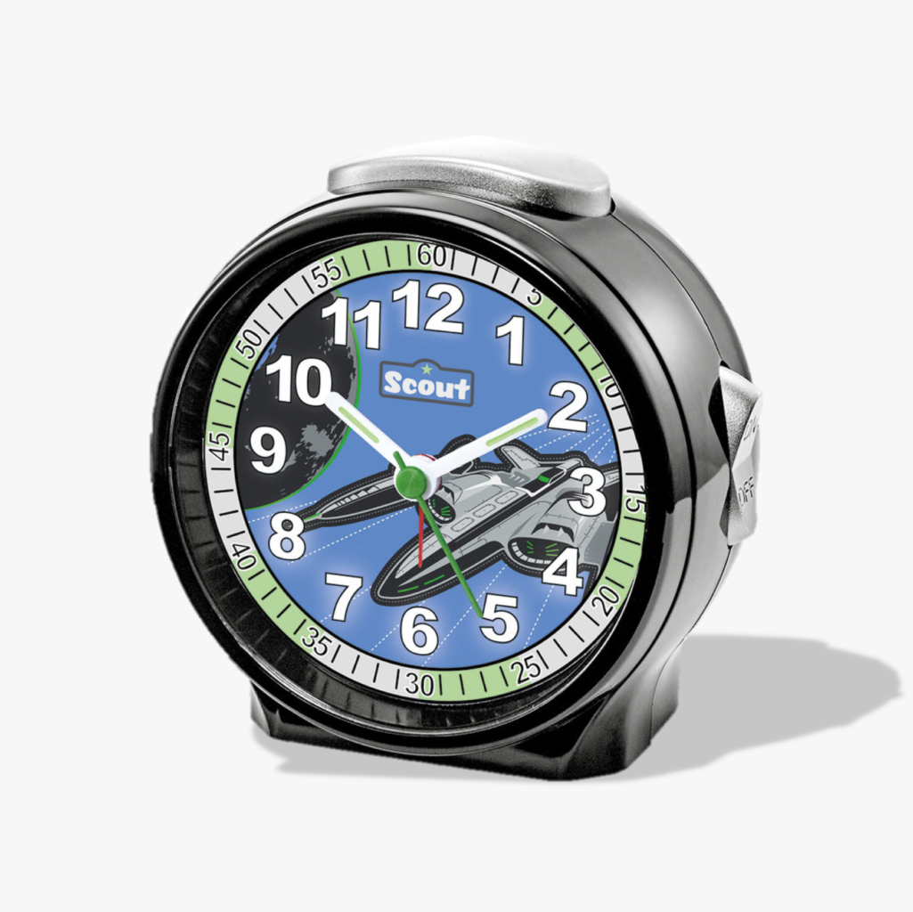 280001075 Kinderwecker mit Space Motiv
