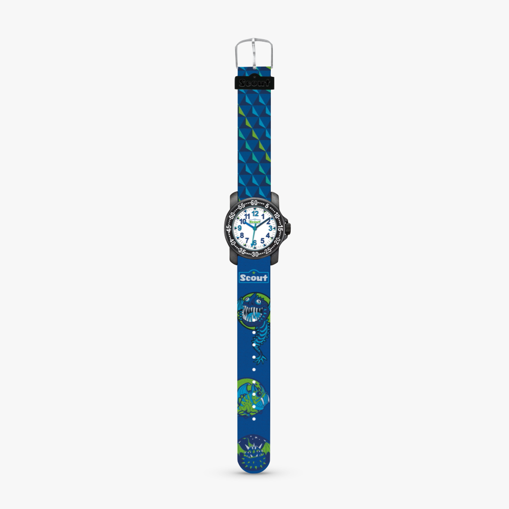 280376015 Kinderuhr mit Monster Motiv