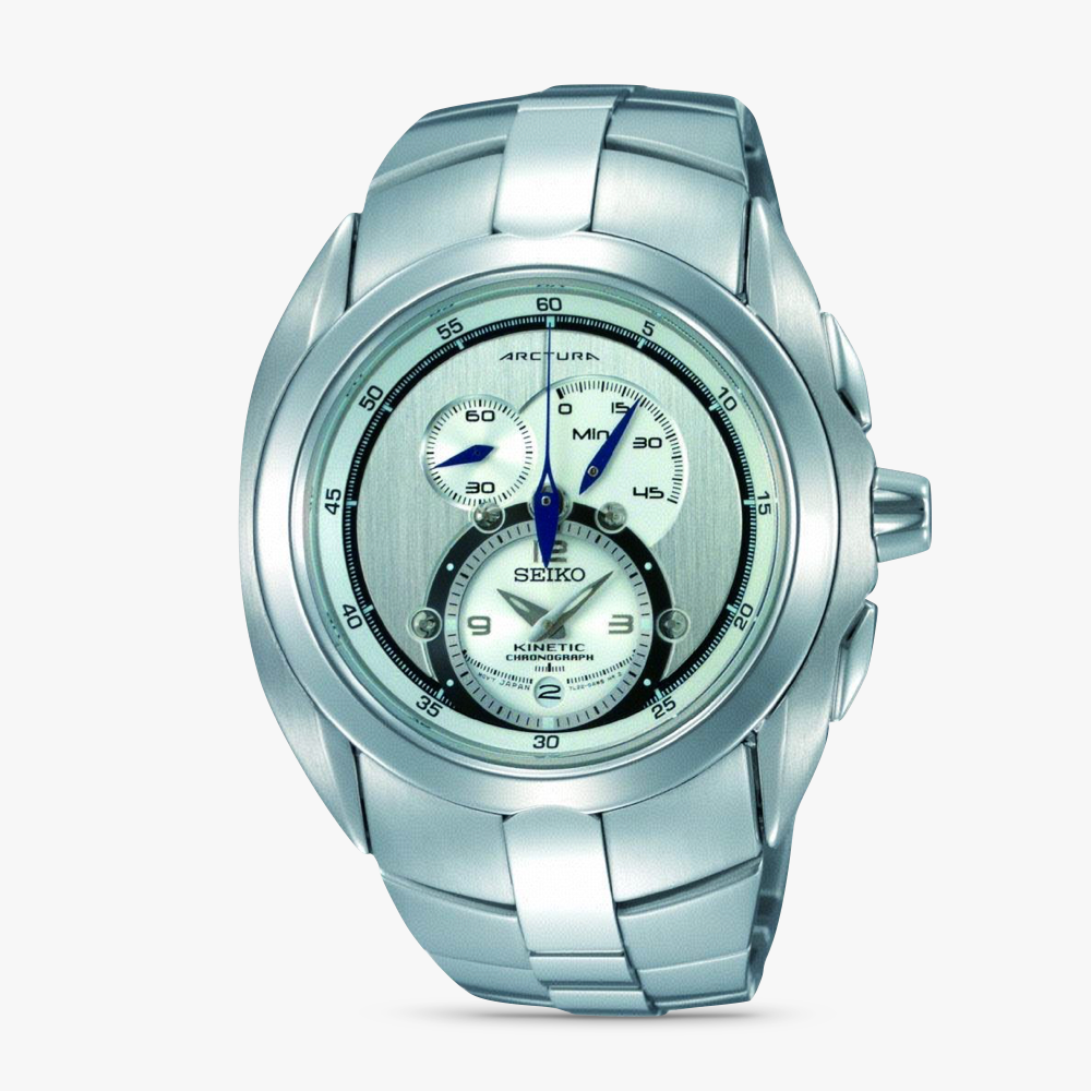 Seiko arctura kinetic chronograph price sale