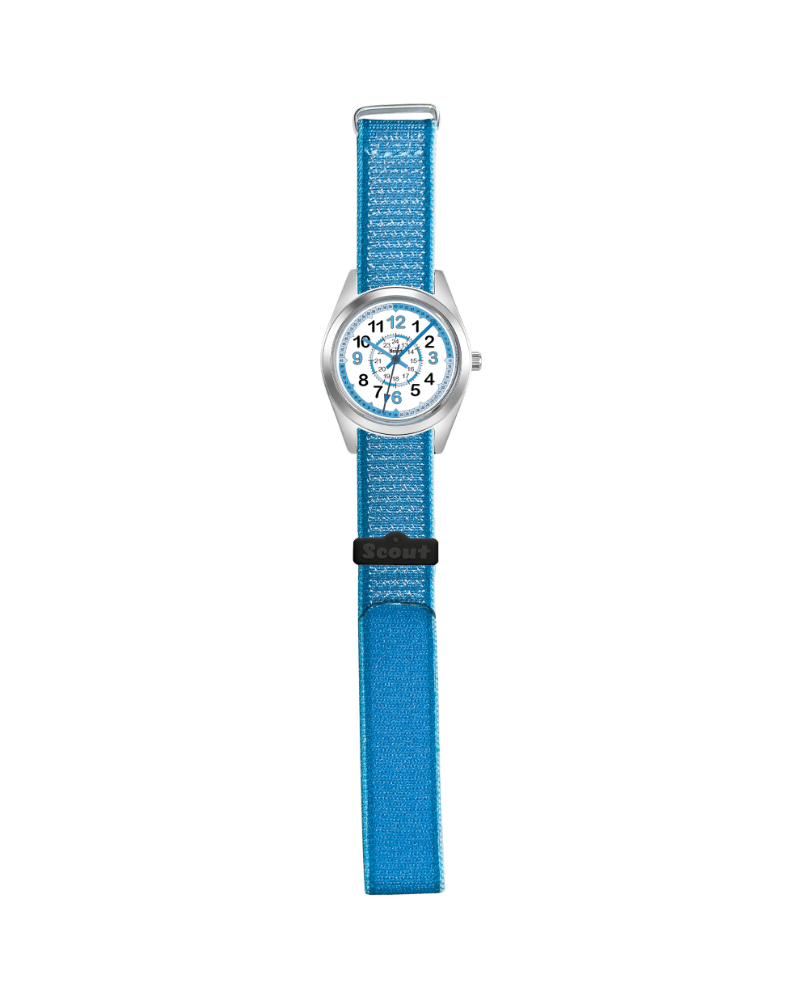 280309008 Kinderuhr mit Lernzifferblatt blau