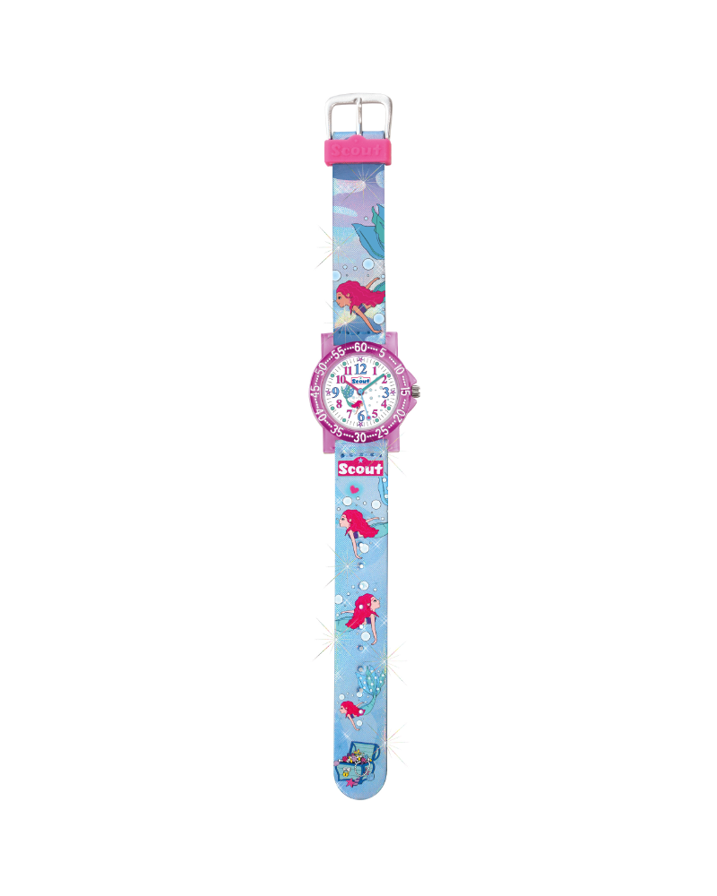 280375032 Kinderuhr mit Wasserwelt Motiv
