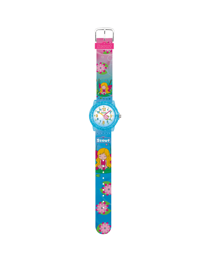 280305045 Kinderuhr mit Wasserwelt Motiv