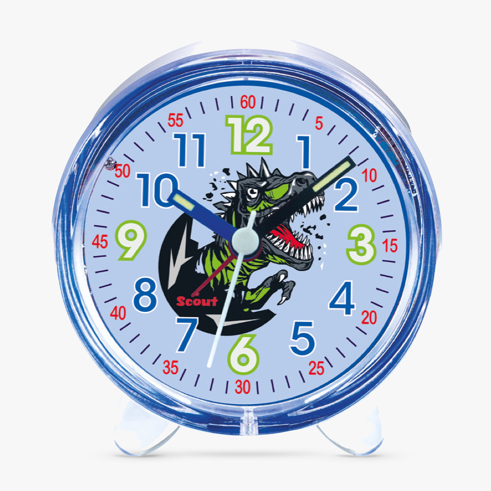 280001032 Kinderwecker mit Dinosaurier Motiv