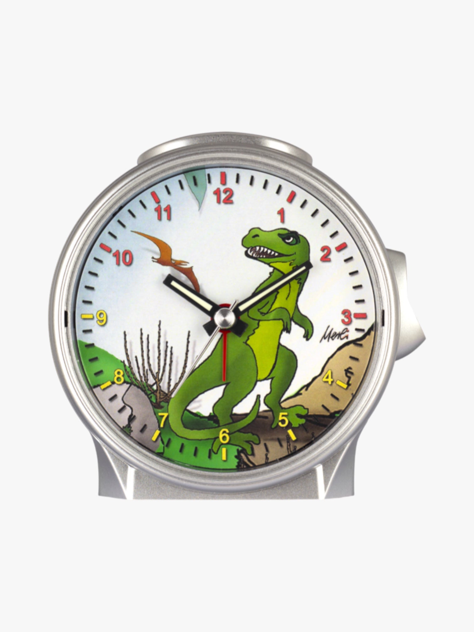 04-29650-07 Kinderwecker mit Dinosaurier Motiv