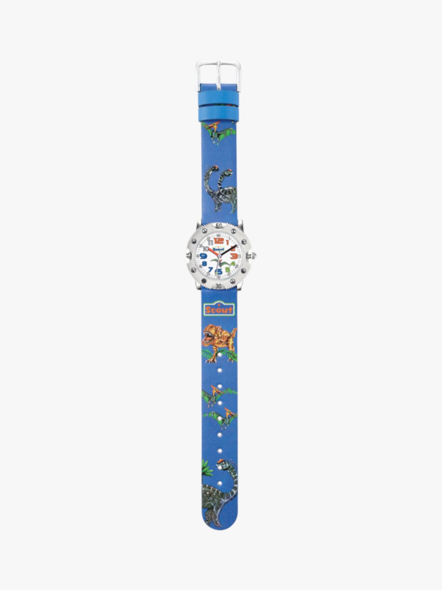 280316009 Kinderuhr mit Dinosaurier Motiv