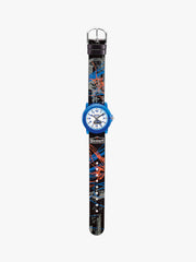 280305024 Kinderuhr mit Rennwagen Motiv