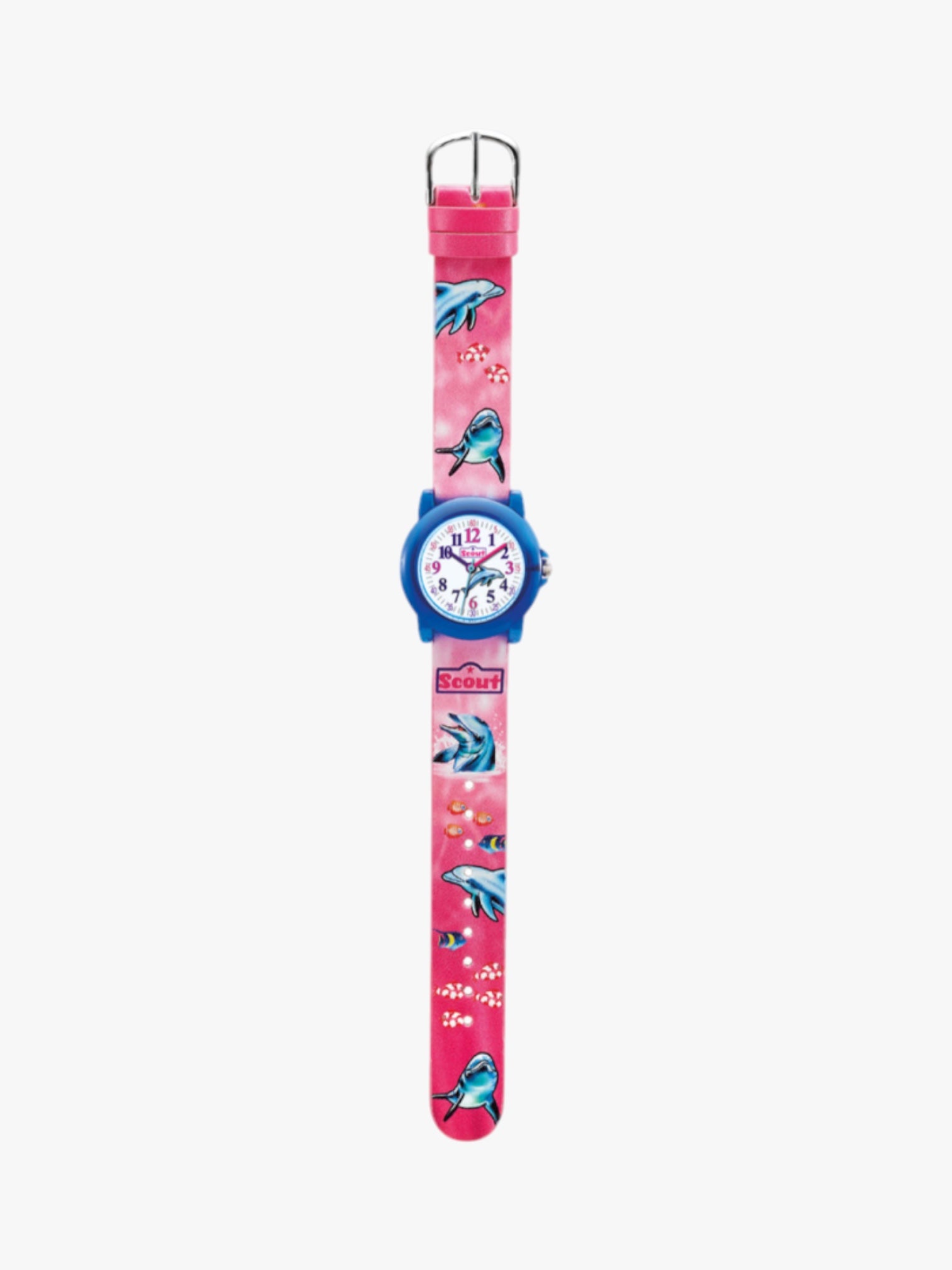 280305022 Kinderuhr mit Delfin Motiv
