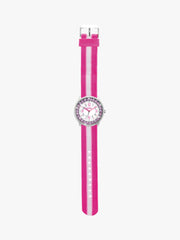 280381010 Kinderuhr mit funkelnden Glitzersteinen