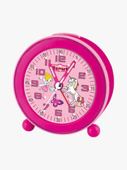 280001008 Kinderwecker mit Motiven: Fee, Einhorn und Schmetterling