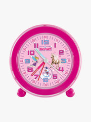 280001038 Kinderwecker mit Motiven: Elfe, Pferd und Schneemann