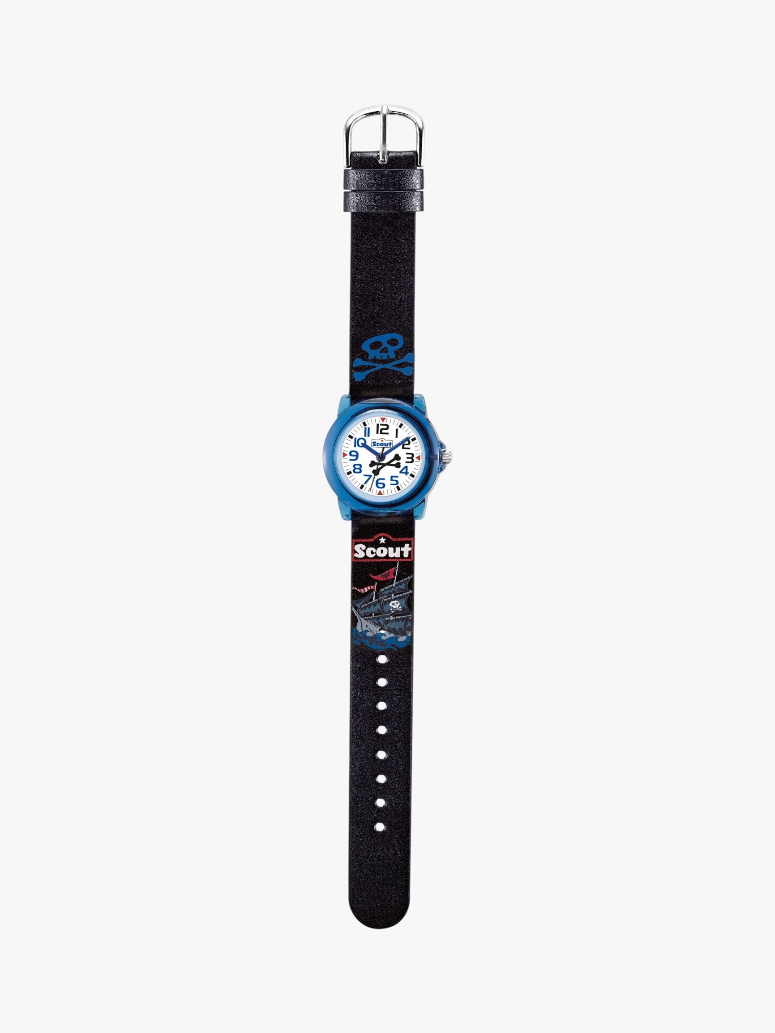 280305016 Kinderuhr mit Piraten Motiv