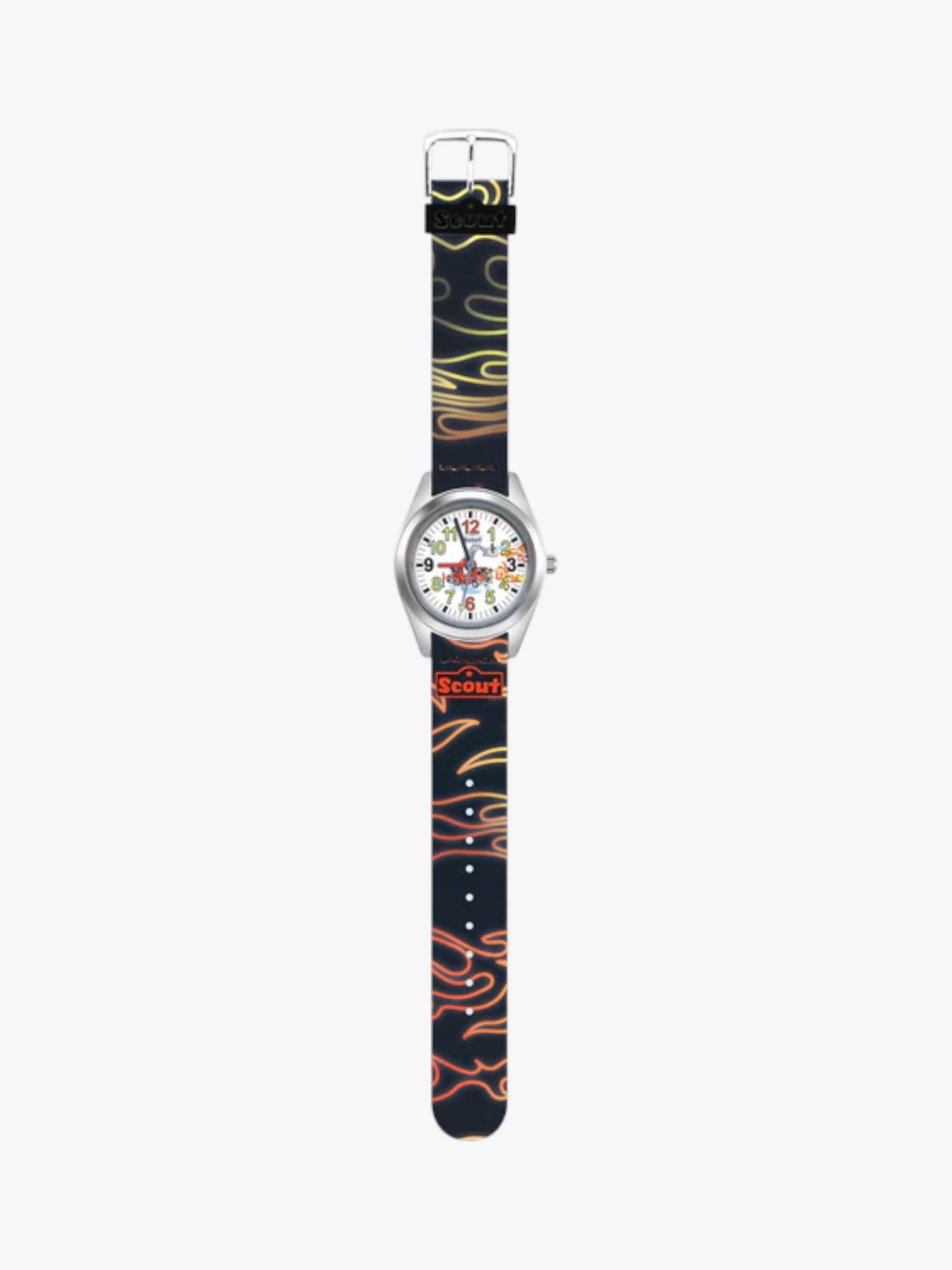 280309010 Kinderuhr mit Feuerwehr Motiv