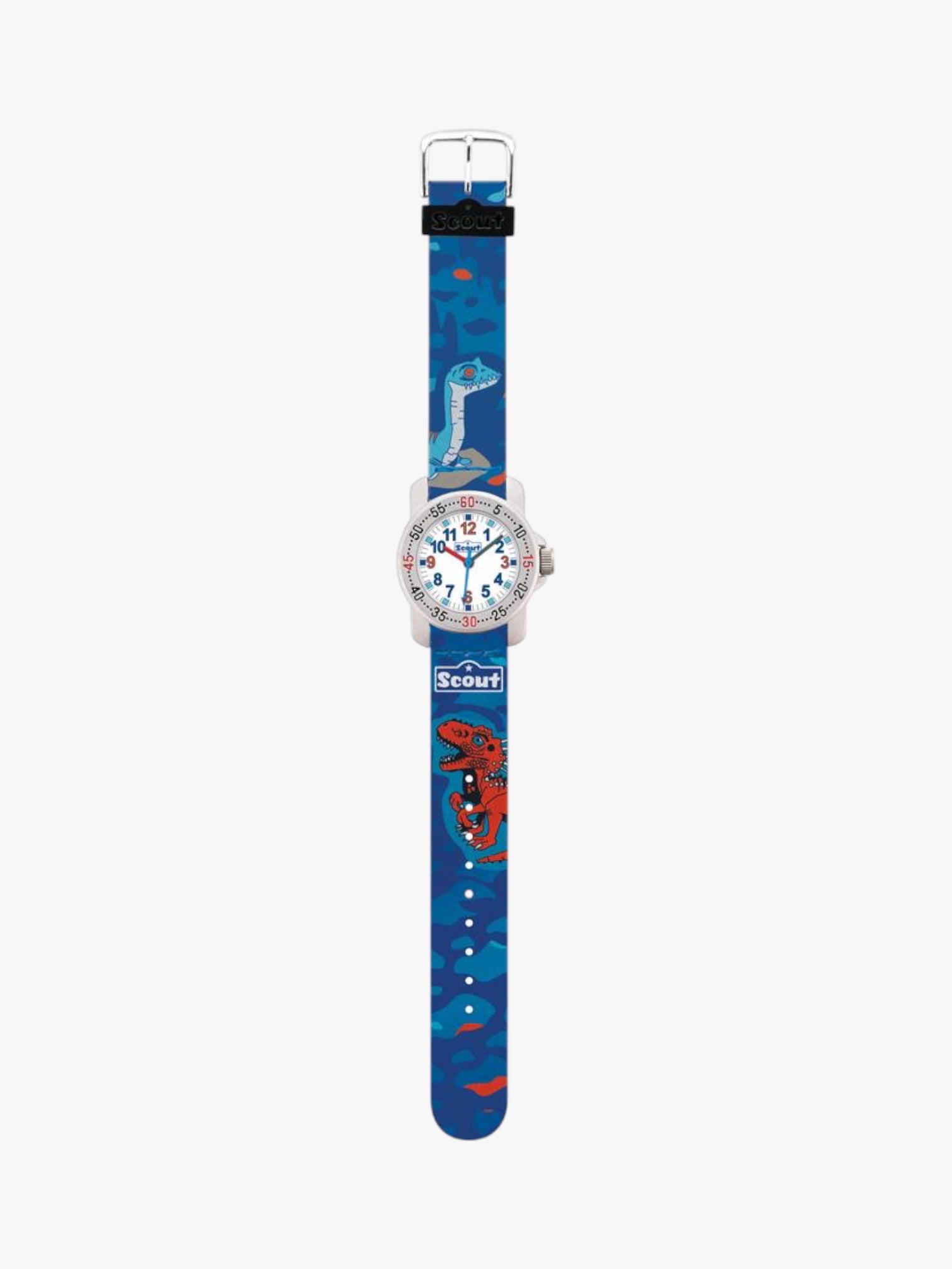 280376045 Kinderuhr mit Dinosaurier Motiv