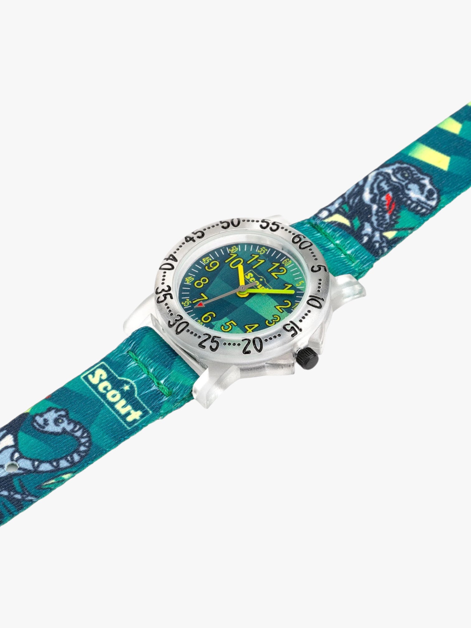 164000213 Kinderuhr mit Dino Motiv