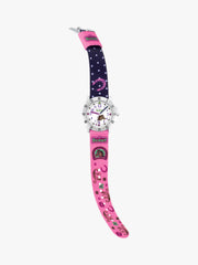280378065 Kinderuhr mit Pferde Motiv