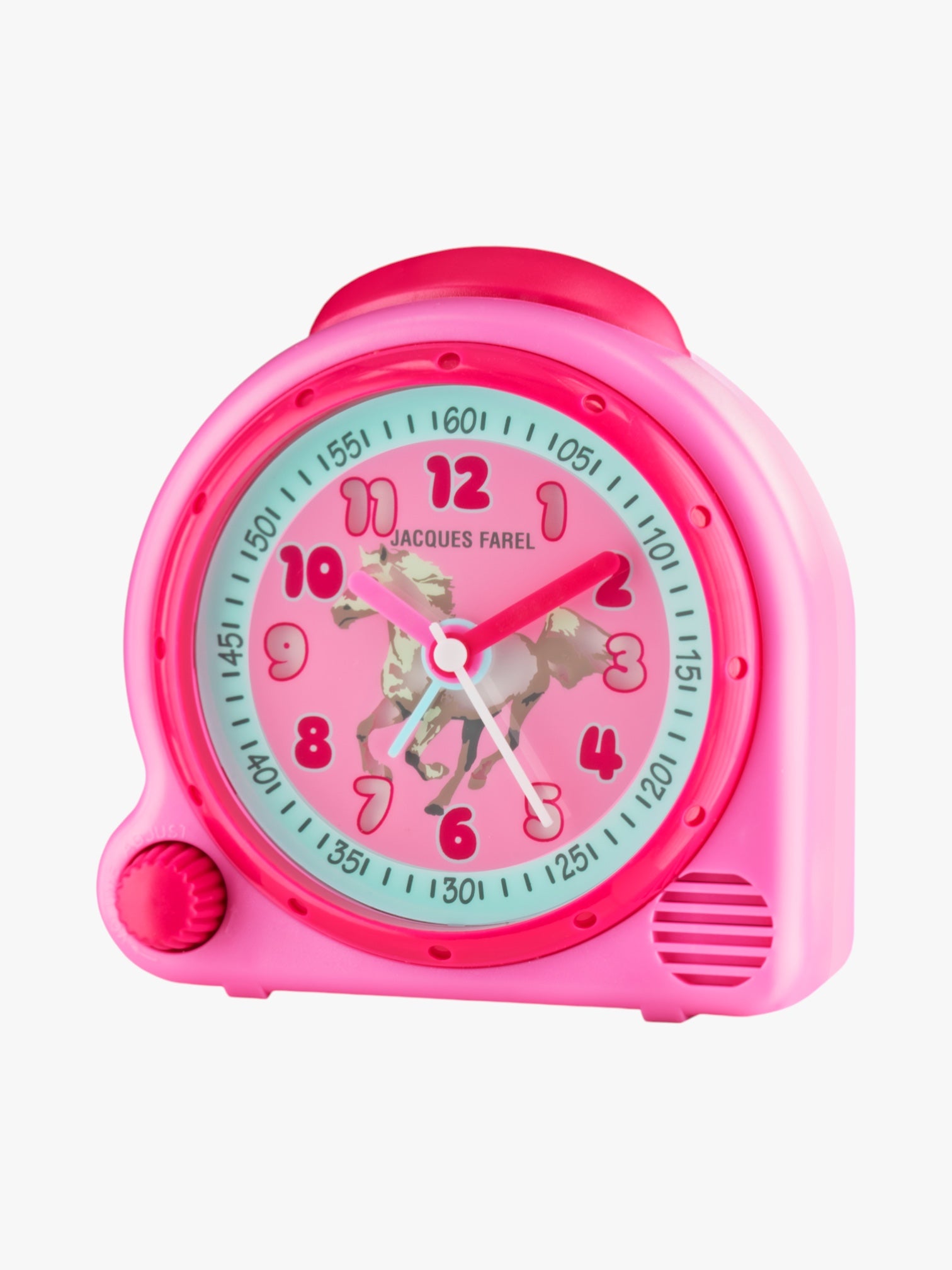 AVC03 Kinderwecker mit Pferde Motiv und LED-Beleuchtung