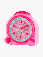 AVC03 Kinderwecker mit Pferde Motiv und LED-Beleuchtung