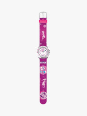 280378016 Kinderuhr mit Pony Motiv