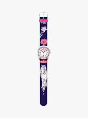 280393006 Kinderuhr mit Pferde Motiv