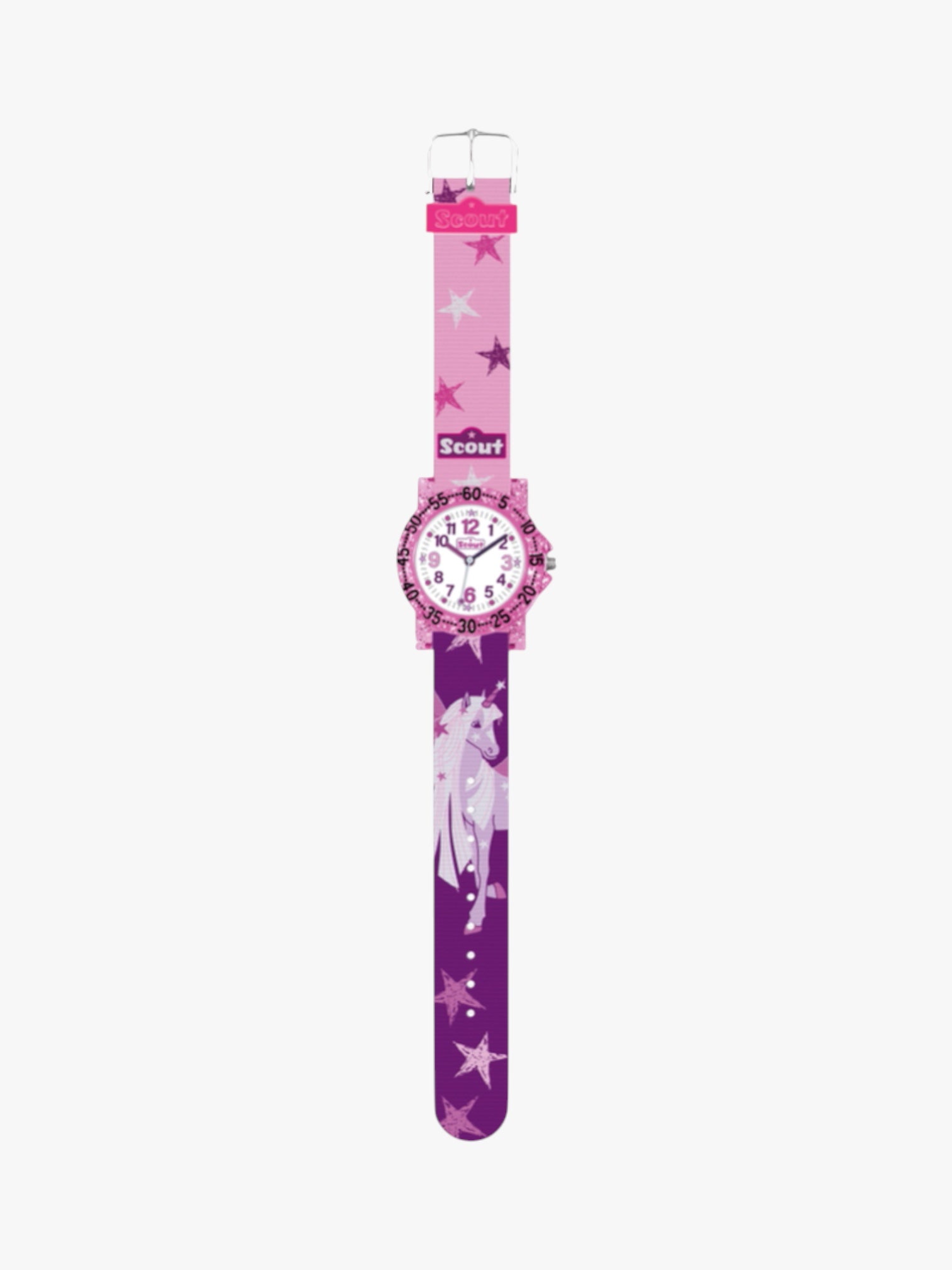 280375021 Kinderuhr mit Einhorn Motiv