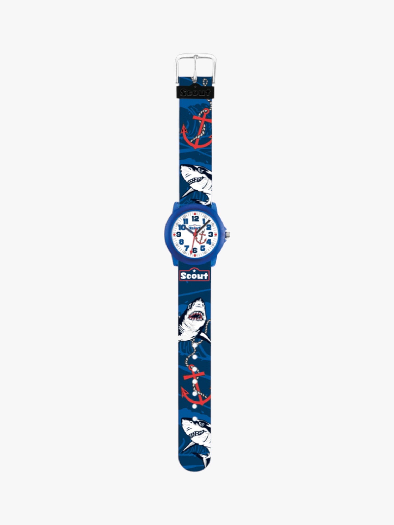 280305032 Kinderuhr mit Shark Motiv