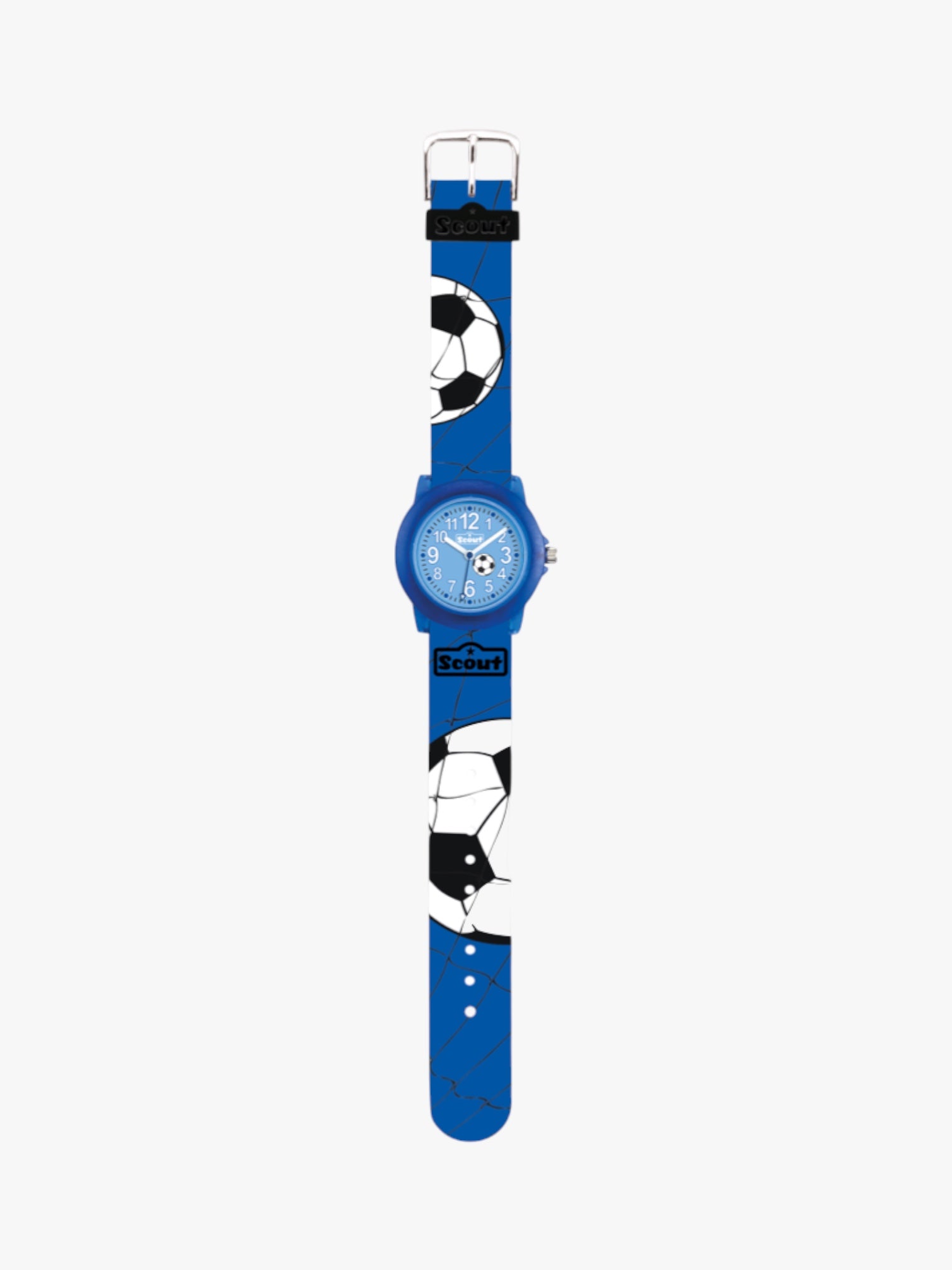 280305030 Kinderuhr mit Fußball Motiv
