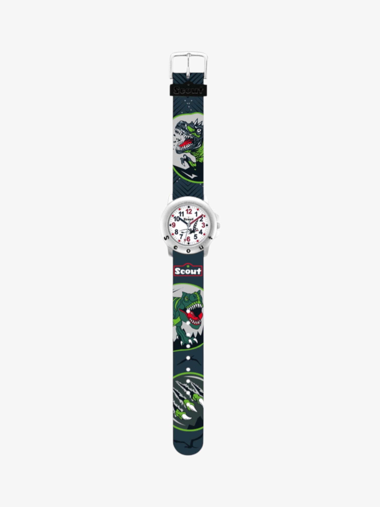 280393010 Kinderuhr mit Dinosaurier Motiv