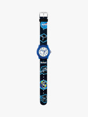 280305039 Kinderuhr mit Weltraum Motiv