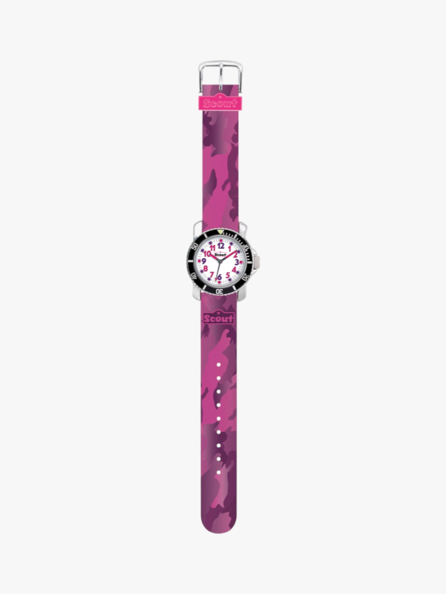 280377004 Kinderuhr mit Camouflage Print