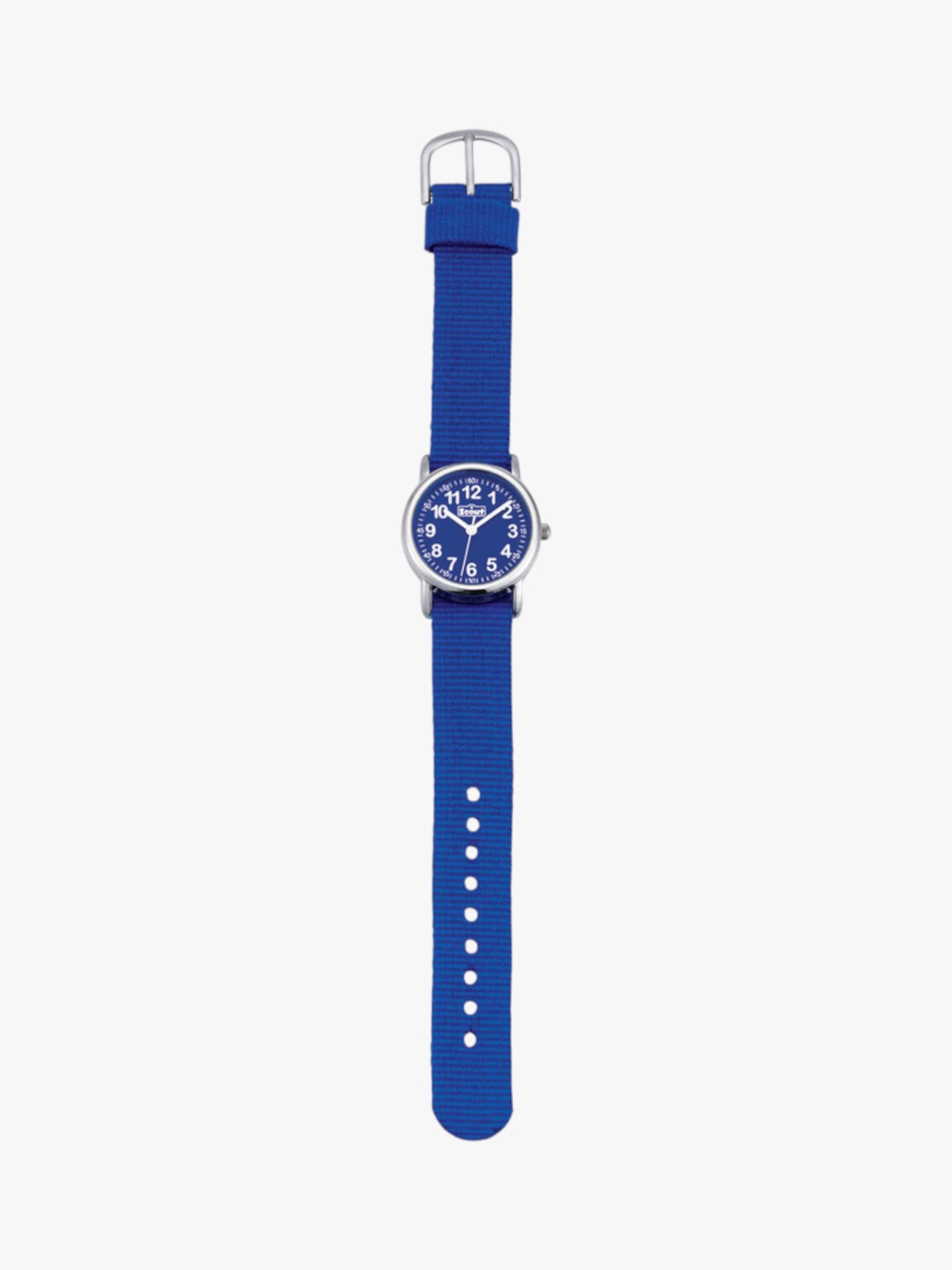 280304000 Kinderuhr blau mit Nato-Armband