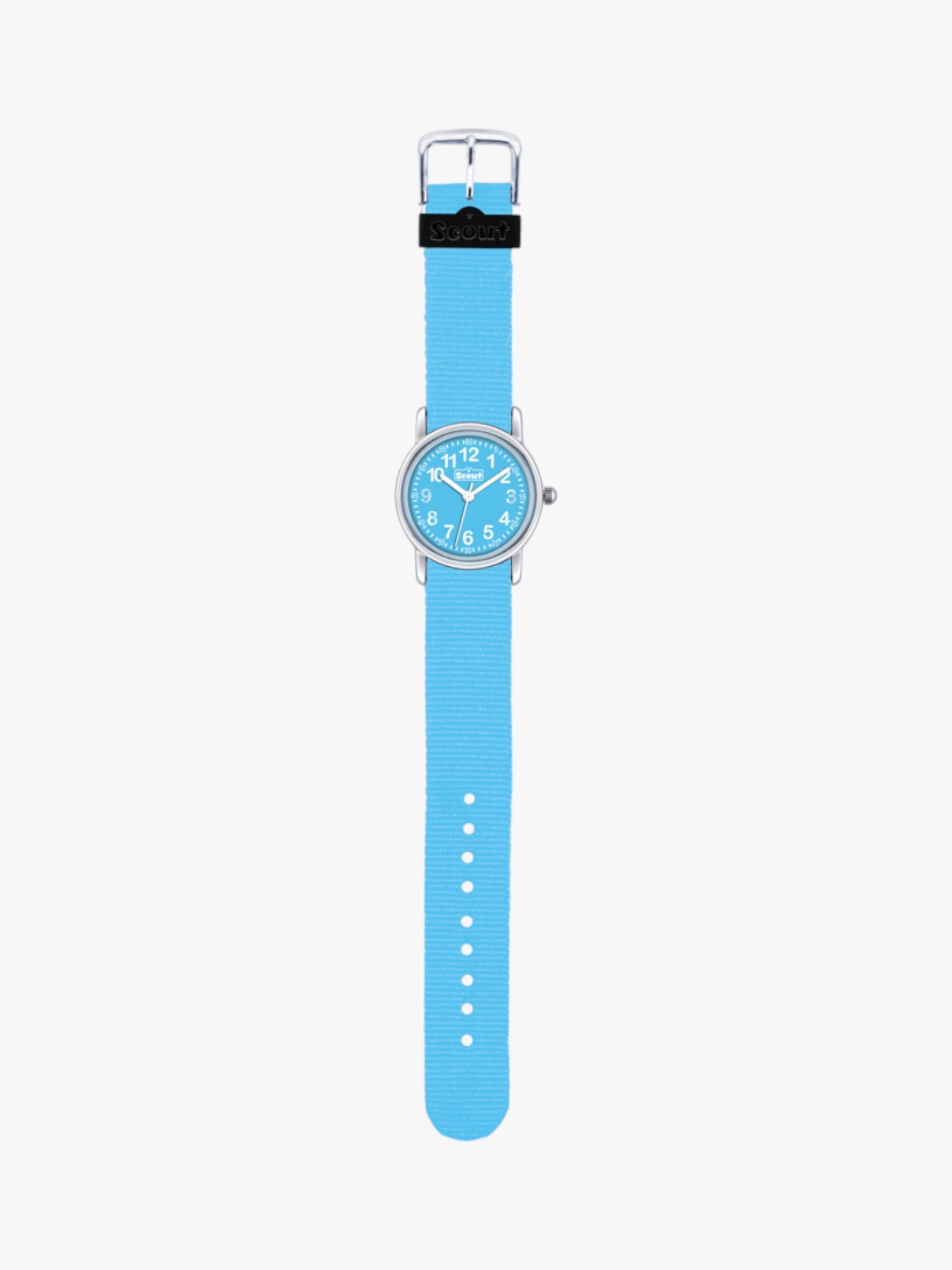 280304015 Kinderuhr blau mit Nato-Armband