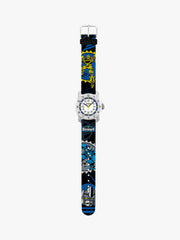 280376014 Kinderuhr mit Roboter Motiv