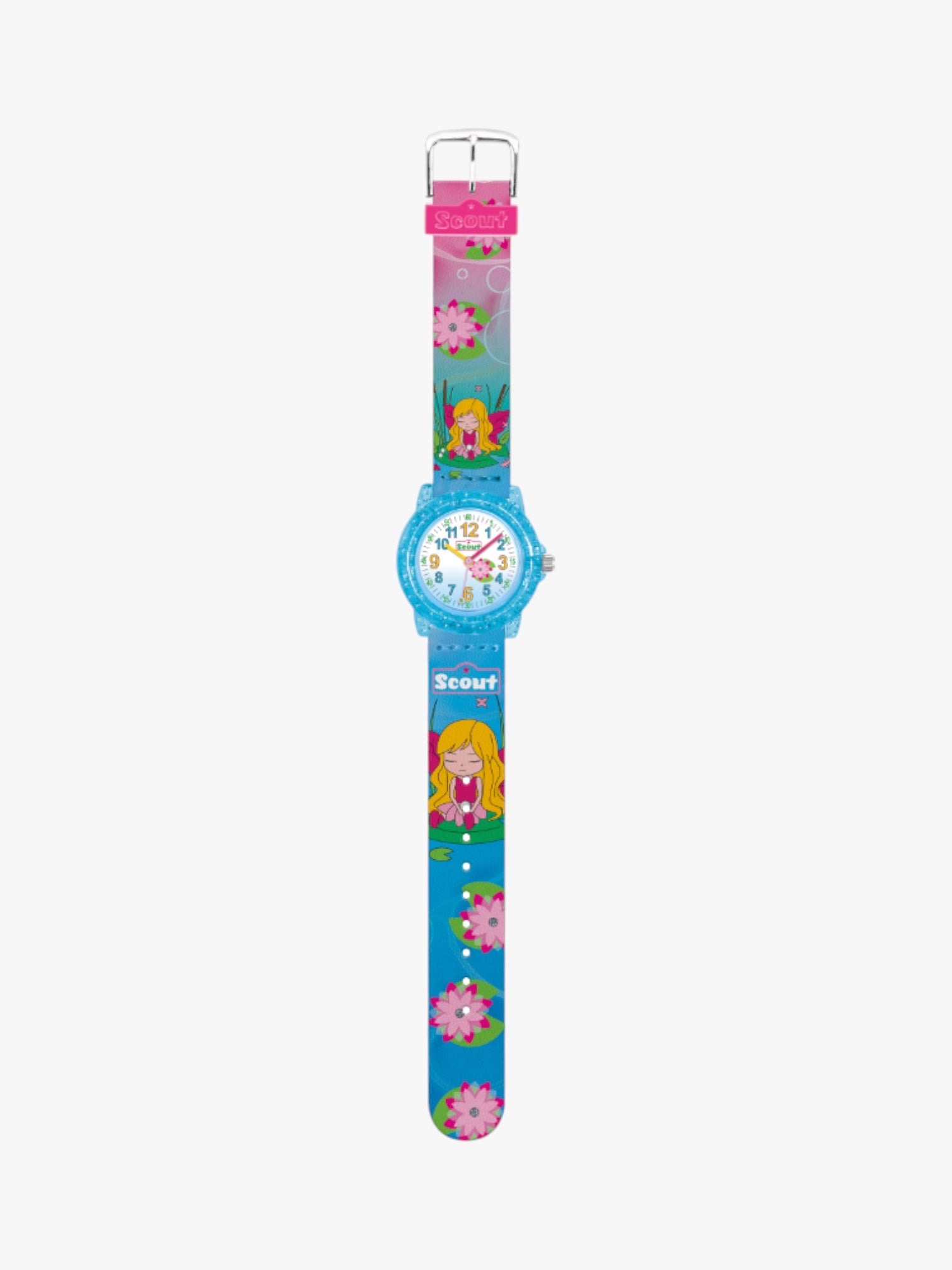 280305045 Kinderuhr mit Wasserwelt Motiv