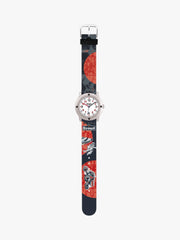 280393038 Kinderuhr mit Raumschiff Motiv