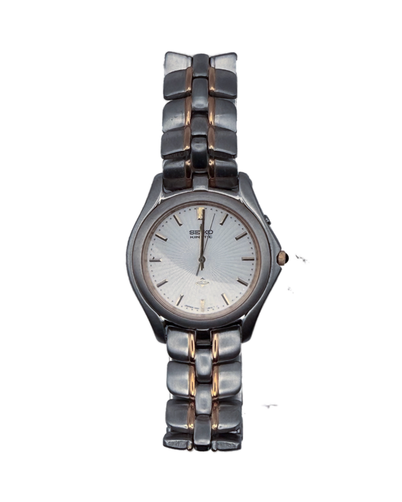 Titanium Kinetic  – Weiß, Gold‑Akzente