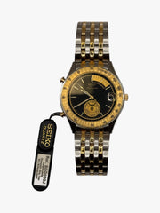 SGQ030J Quartz Chronograph – Tachymeter Gold/Silber