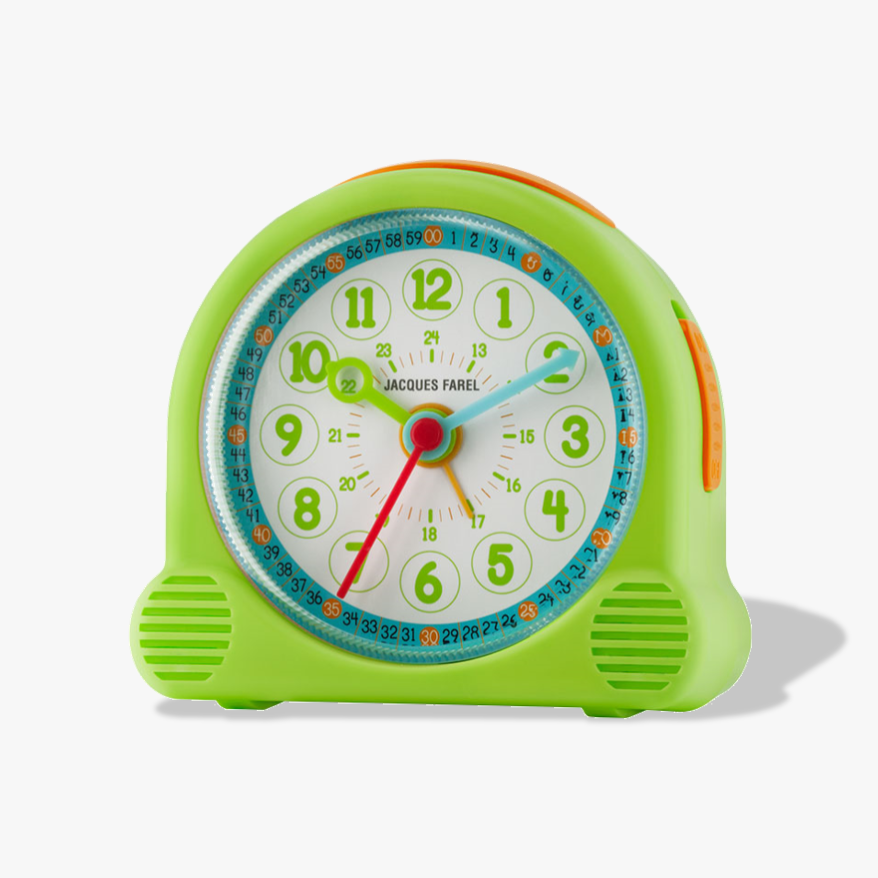 ACL02 Kinderwecker grün für Uhrzeit-Anfänger