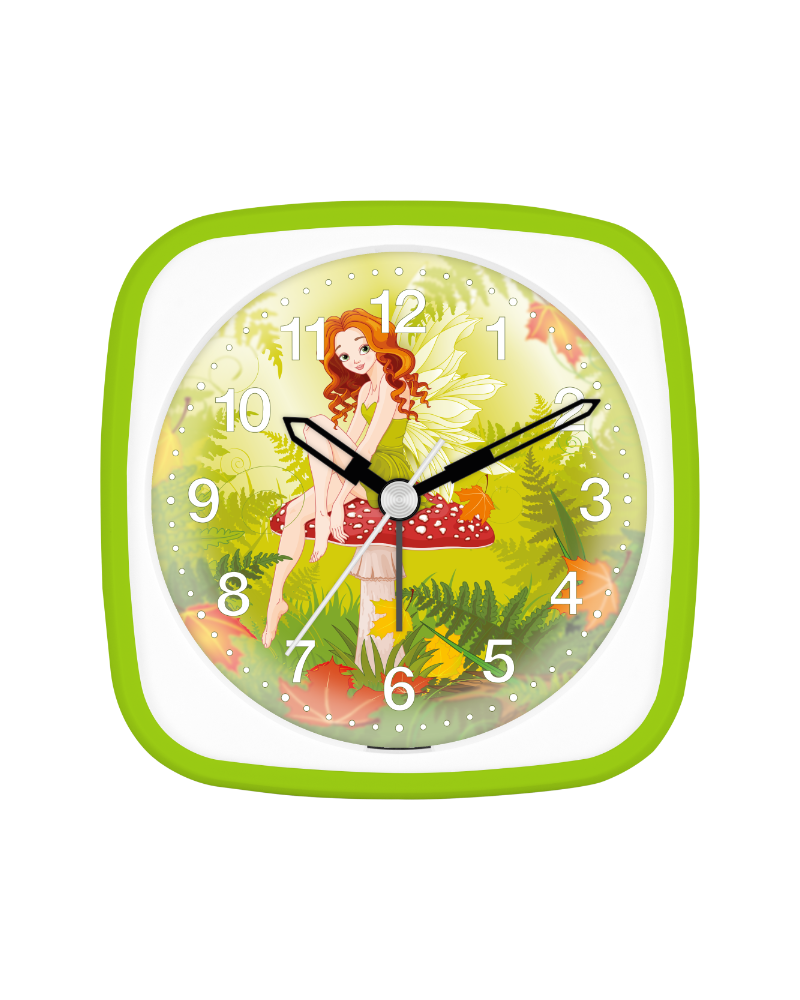 04-27028-09 Children's alarm clock with elf motif
