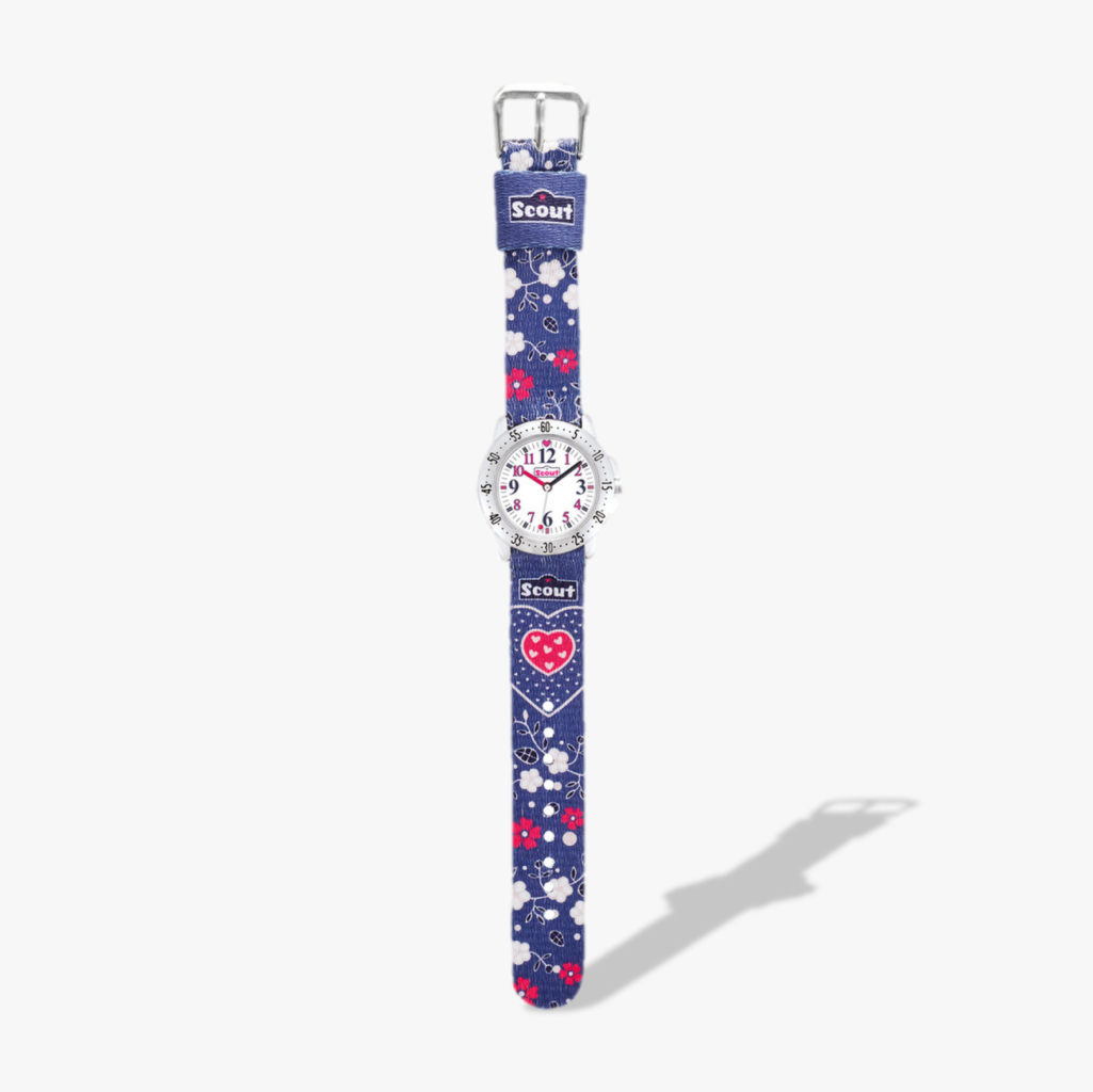 280378070 Children's watch with floral motif