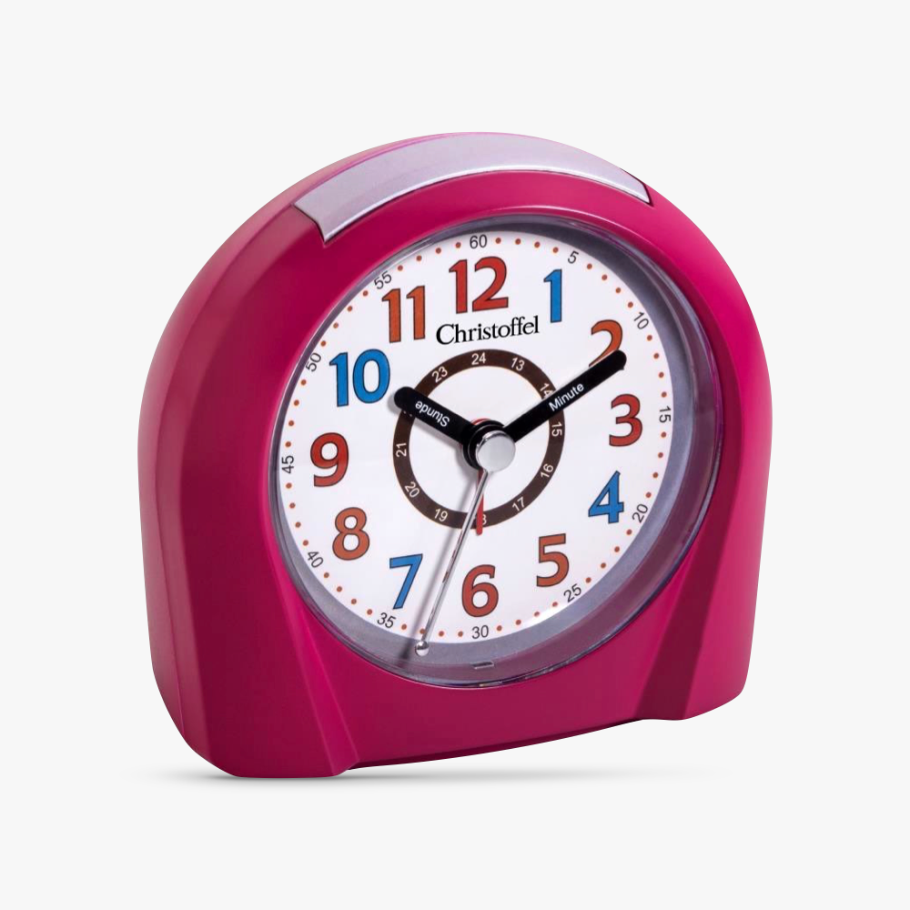 1001-01 Children's alarm clock with creeping seconds