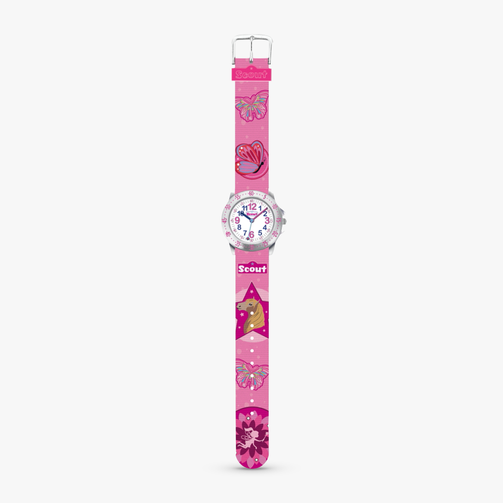 280378013 Children's watch with horse motif