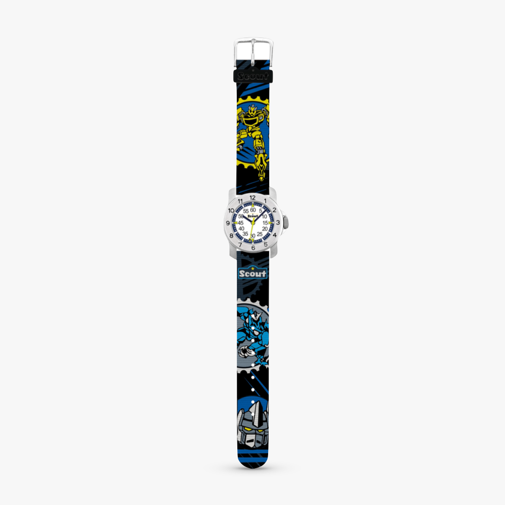 280376014 Children's watch with robot motif
