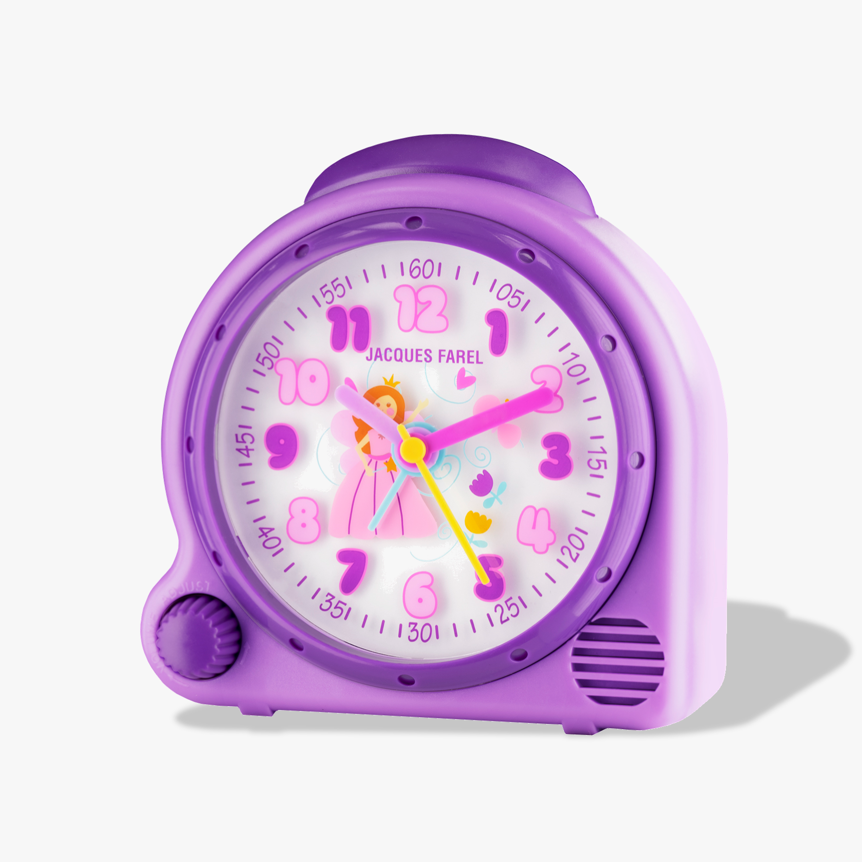 AVC17 children's alarm clock with fairy motif and LED lighting
