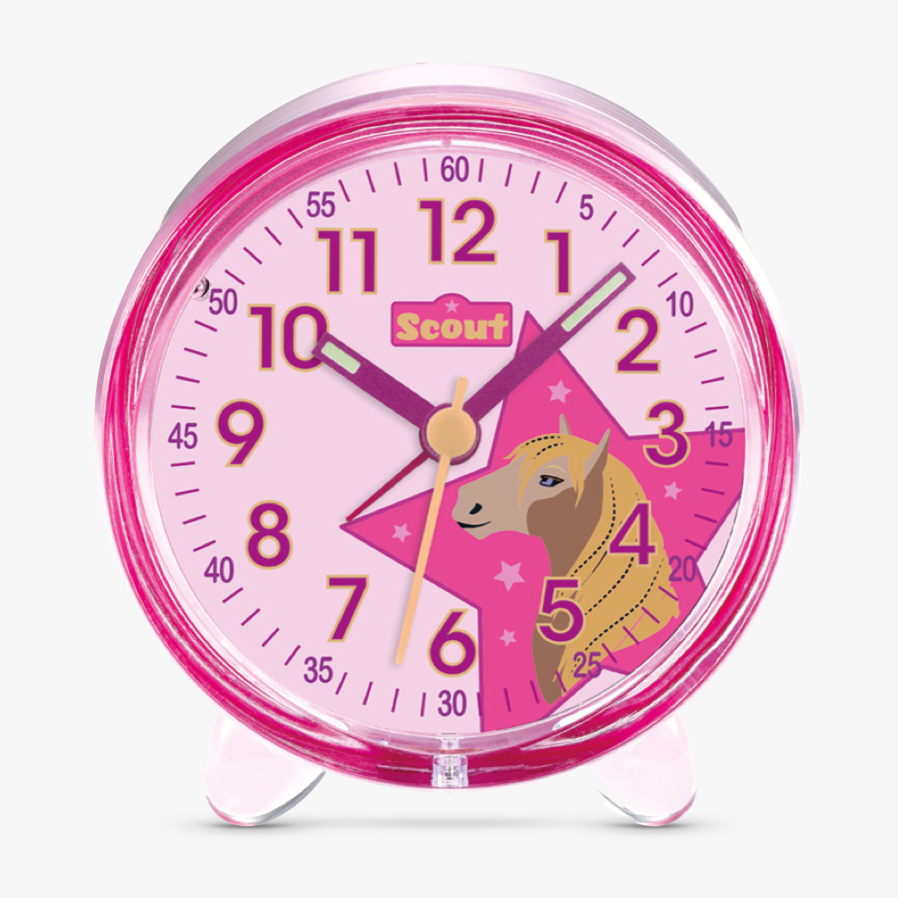 280001028 Children's alarm clock with unicorn motif